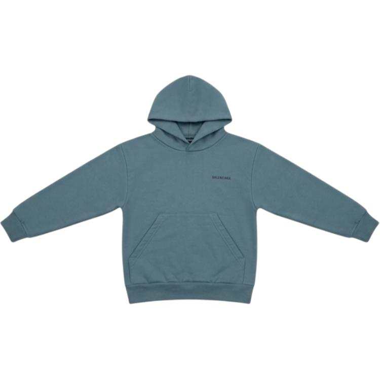 Balenciaga Kids Sweatshirts Hooded Non Detachable Moderate