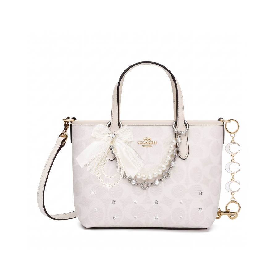 COACH COACH City Handbags White