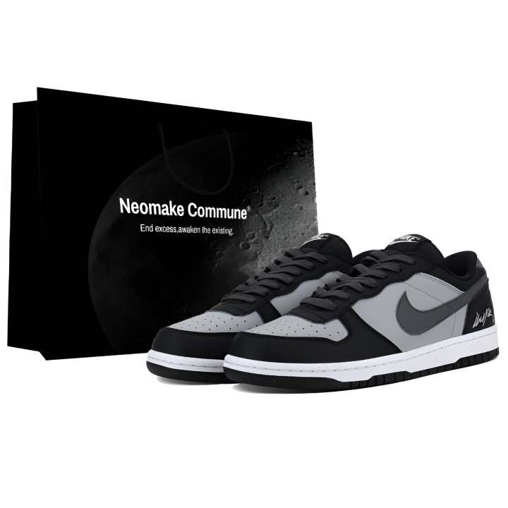 Nike Nike Big Skateboard Shoes Men's Low Top Gray