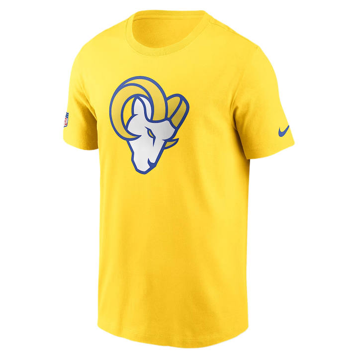 Nike Nike NFL T Shirts Men's Gold Crew Neck Moderate