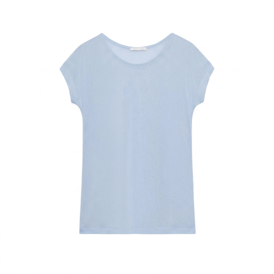 ZARA Knitwear Women's Light Blue Thin