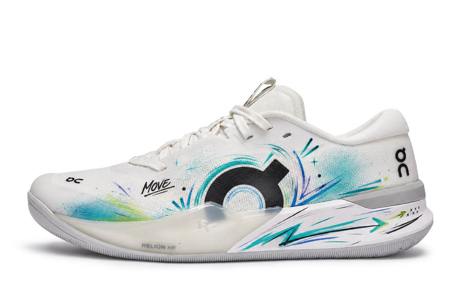 On THE ROGER Pro 3 Tennis Shoes Men's Low Top Blue