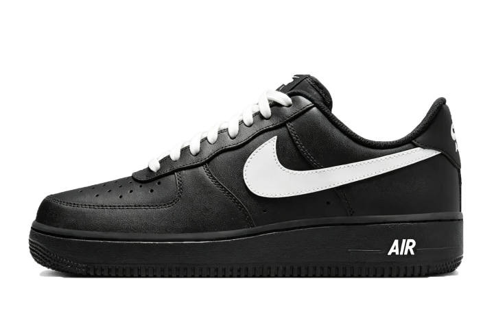 Nike Nike Air Force 1 Skateboard Shoes Men's Low Top Black