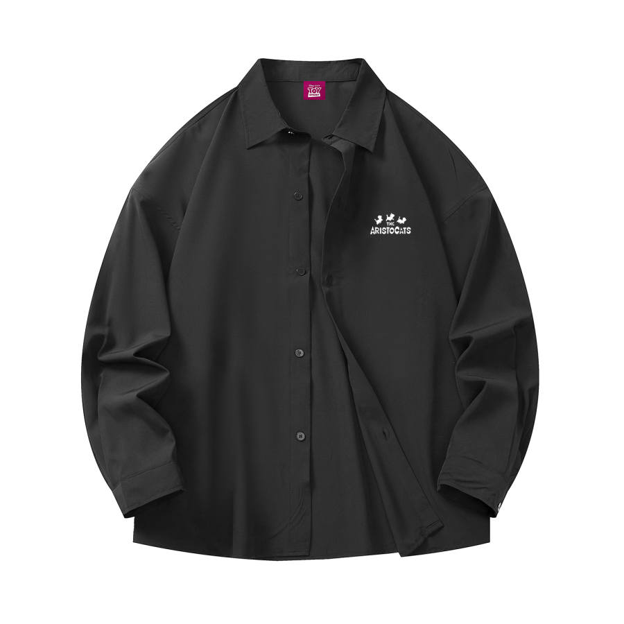 Disney Shirts Unisex Lapel Moderate Straight Fit