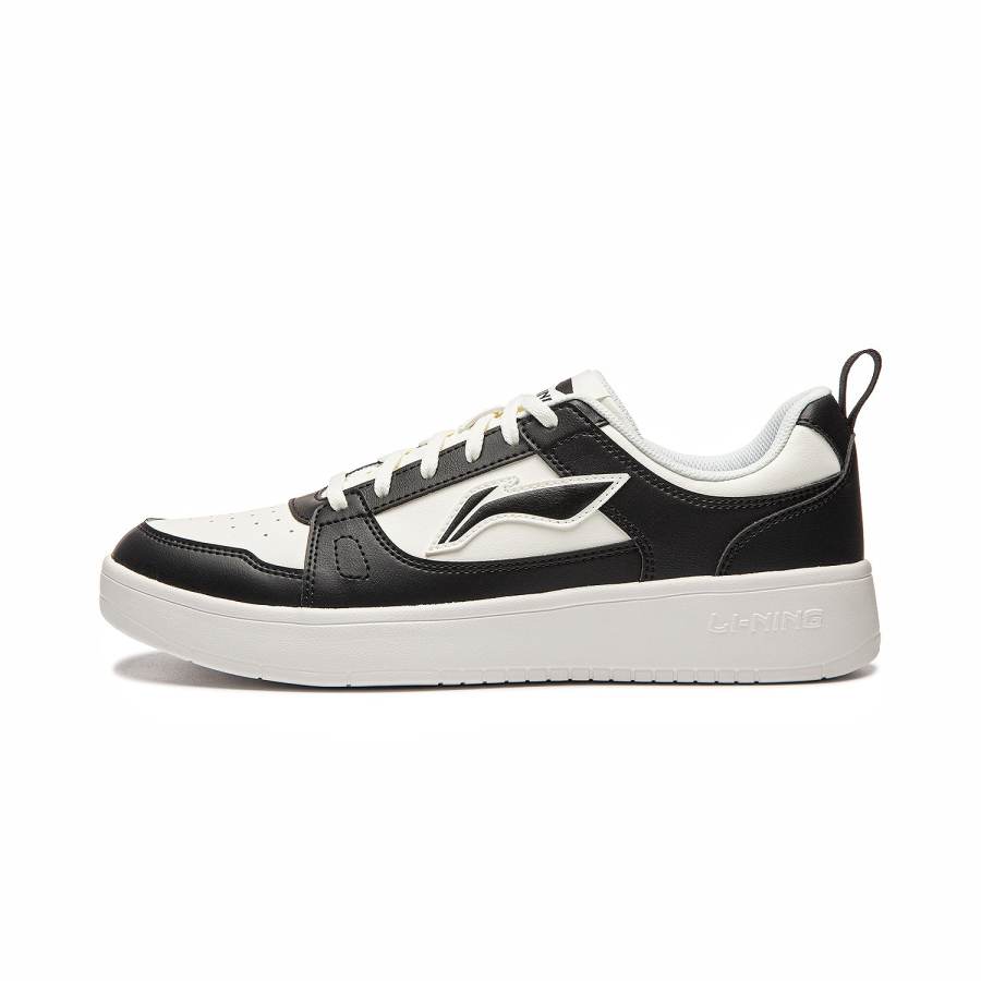 Li-Ning Li Ning Sky Skateboard Shoes Men's Low Top Black/White