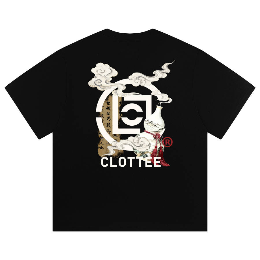 CLOT T Shirts Unisex Crew Neck Moderate Straight Fit
