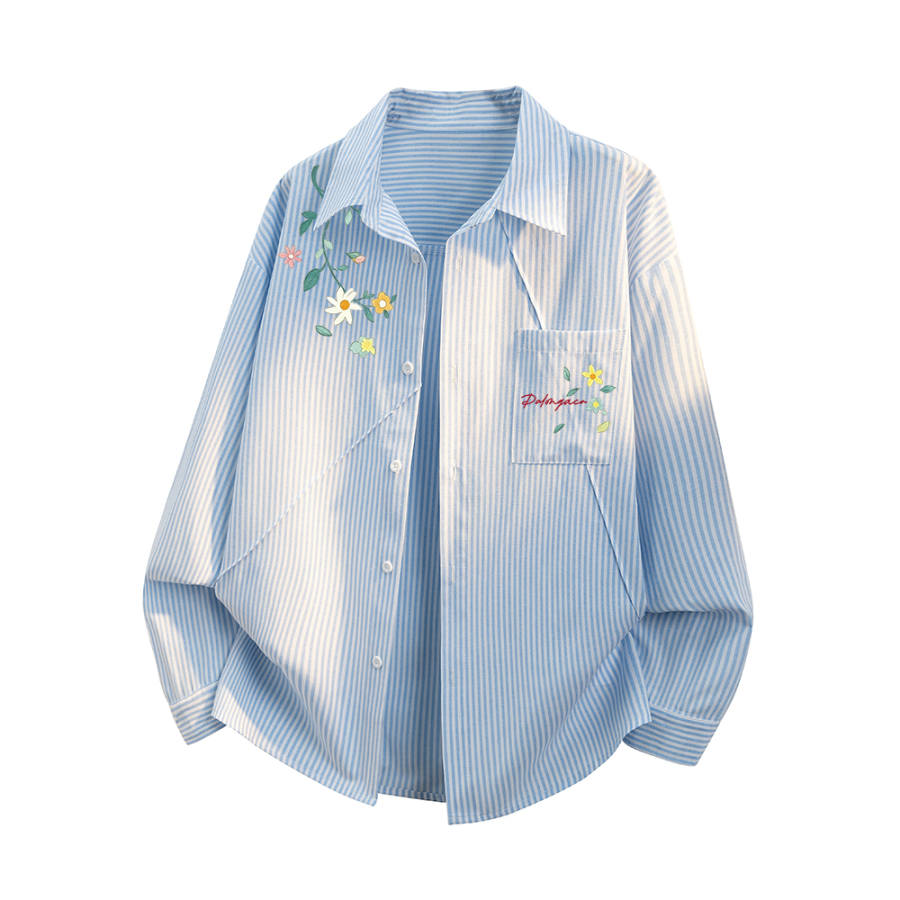 PAL ONGACO Shirts Unisex Lapel Moderate Straight Fit