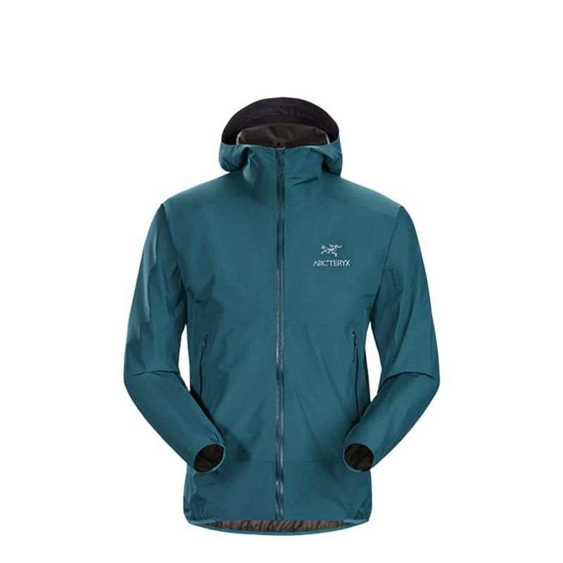 Arcteryx ZETA Jackets Men's Paradigm Green Hooded Non Detachable Moderate