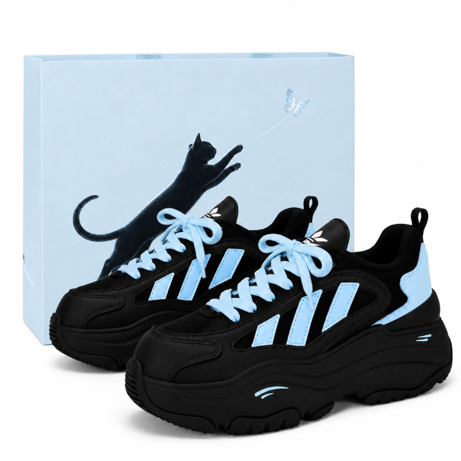 Adidas Adidas OZGAIA Casual Shoes Women's Low Top Blue