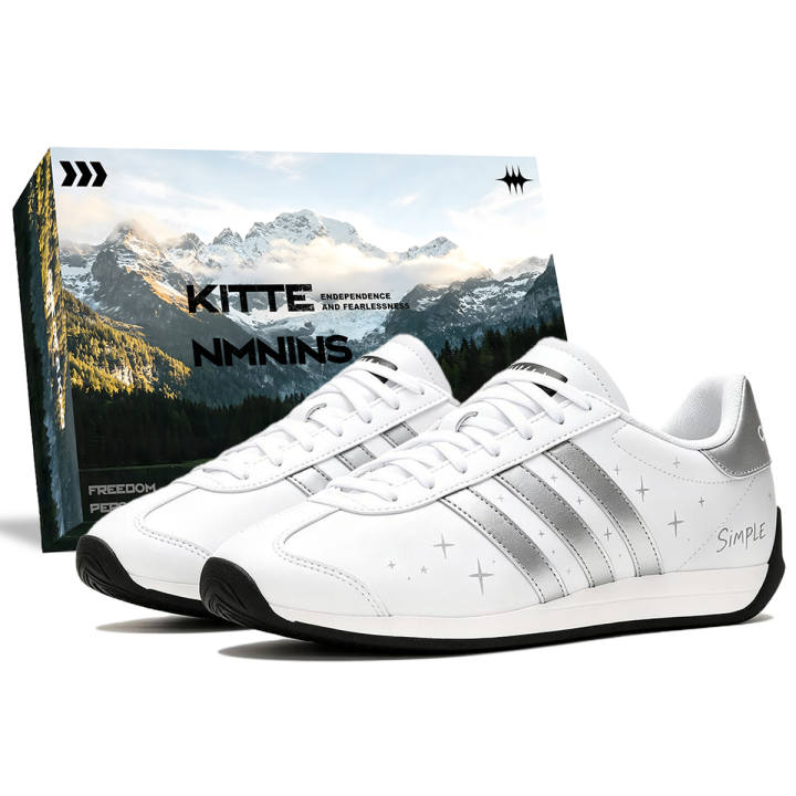 Adidas Adidas RUNVISTA Running Shoes Men's Low Top Silver/White