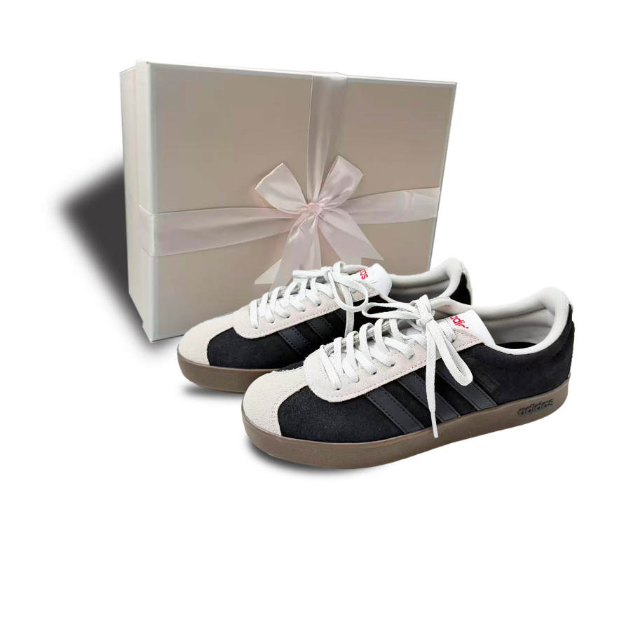 Adidas Neo VL Court 2.0 German Army Trainers Unisex Low Top Black/White