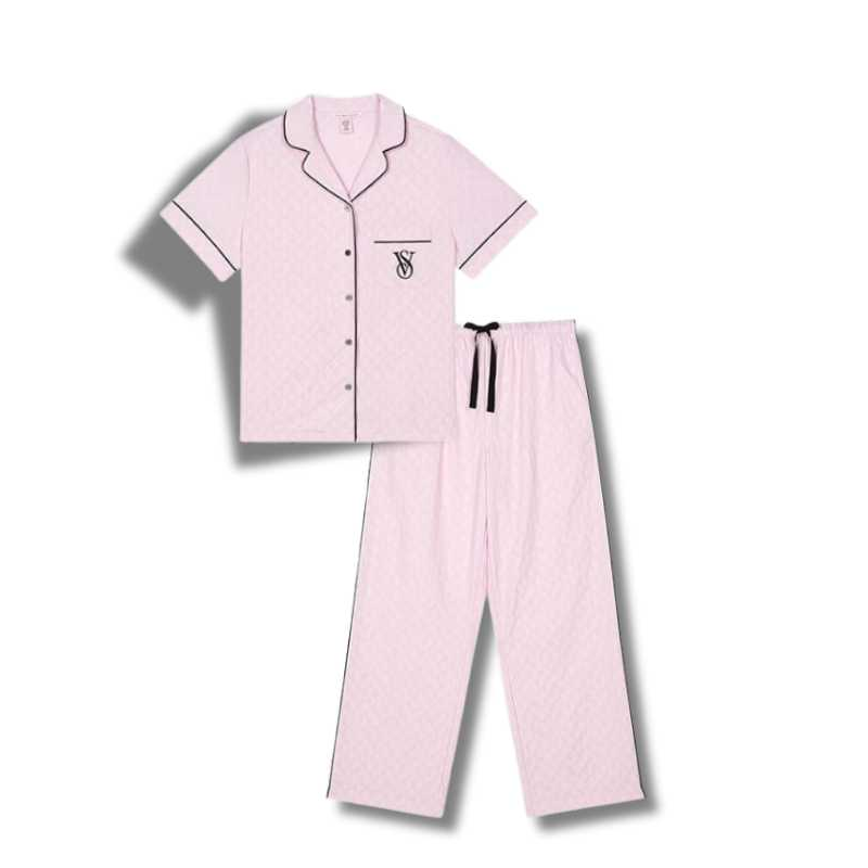 Victoria's Secret THE MIX Pajama Set Women's Light Pink