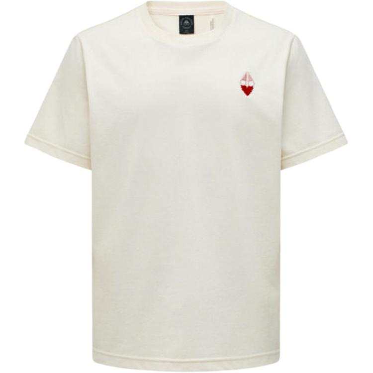 Moose Knuckles T Shirts Men's Crew Neck Moderate Straight Fit