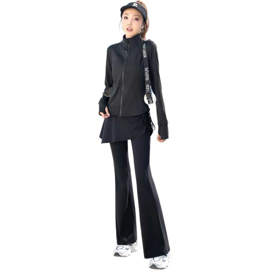 Barbie Fitness Sets Women's Stand Collar Moderate