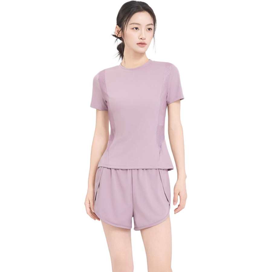 Barbie Fitness Sets Women's Crew Neck Thin