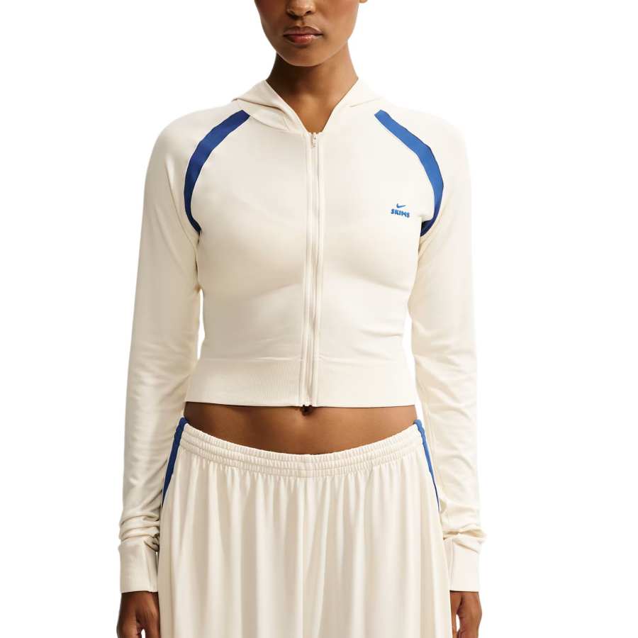 Nike Nike X Skims Jackets Women's NSKM Actv Ivory/NSKM Cobalt Hooded Non Detachable Moderate