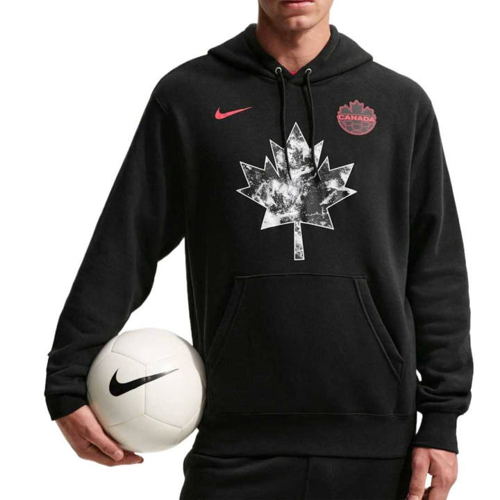Nike Nike Sweatshirts Men's Black Hooded Non Detachable Moderate