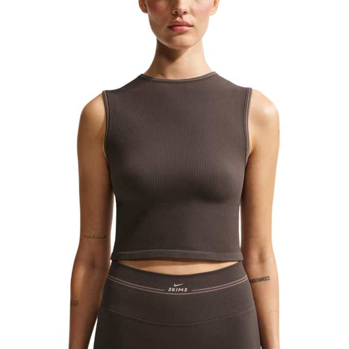 Nike Nike X Skims Tank Tops Women's NSKM Phoenix/NSKM Truffle Crew Neck