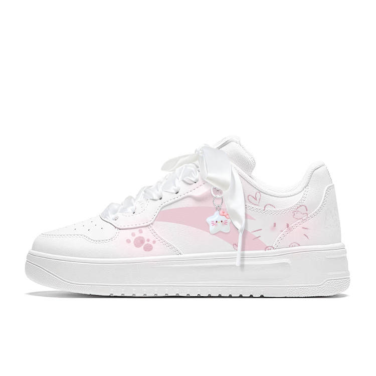 ANTA Easy Skateboard Shoes Women's Low Top White