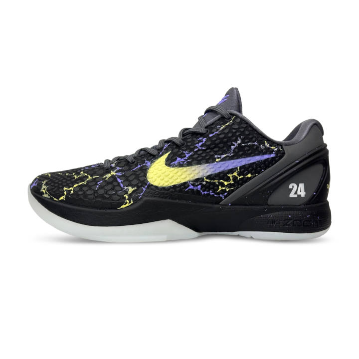Nike Nike Zoom Kobe 6 Basketball Shoes Men's Low Top Black/Orange/Blue