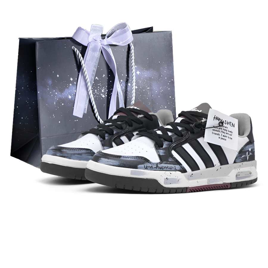 Adidas Neo Entrap Skateboard Shoes Unisex Low Top White