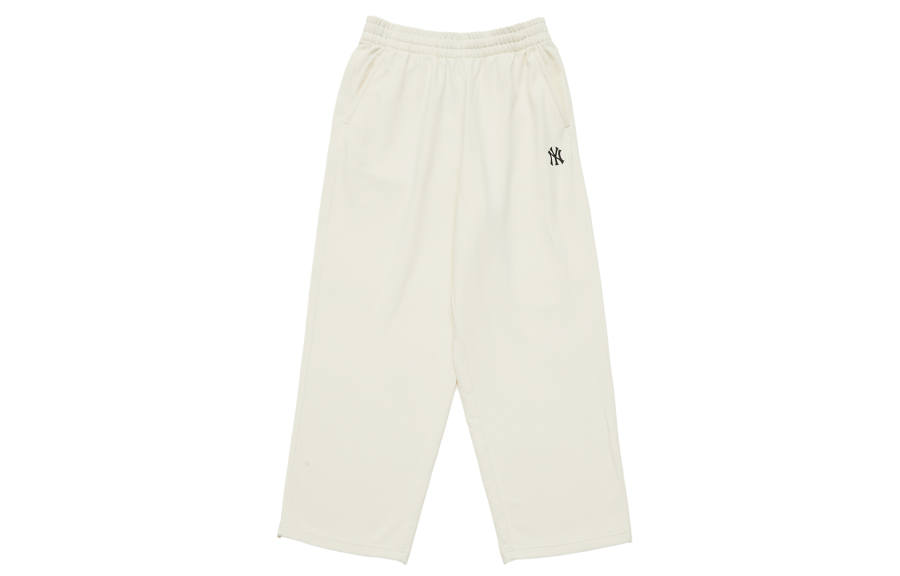 MLB New York Yankees Casual Pants Unisex New York Yankees/Cream Moderate Straight Fit Pants