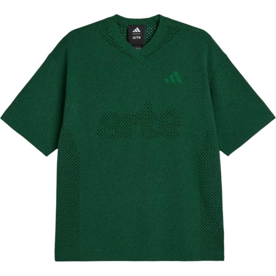 Adidas Adidas X ARTE T Shirts Men's Amazon Green V Neck