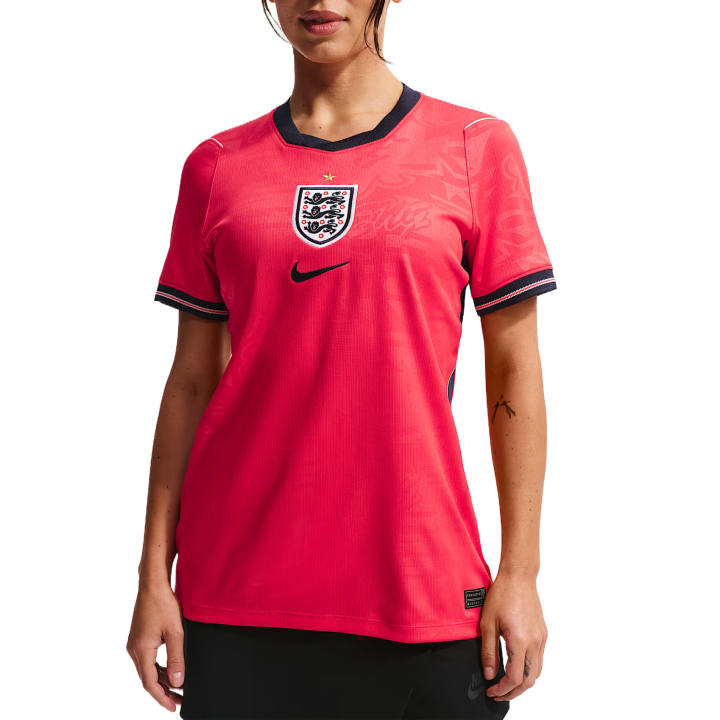 Nike Nike Soccer Jerseys Women's Speed Red/Obsidian Black/White/Obsidian Black Crew Neck