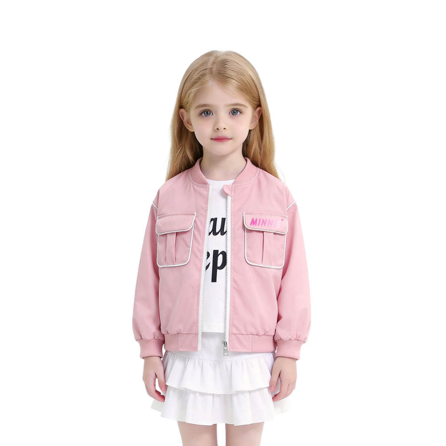 Disney Disney Grade School Jackets Stand Collar Moderate Stretch