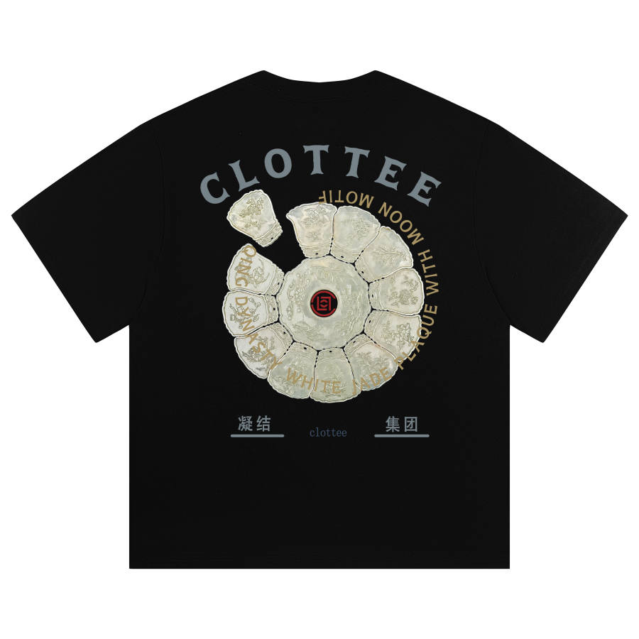 CLOT T Shirts Unisex Crew Neck Moderate Straight Fit
