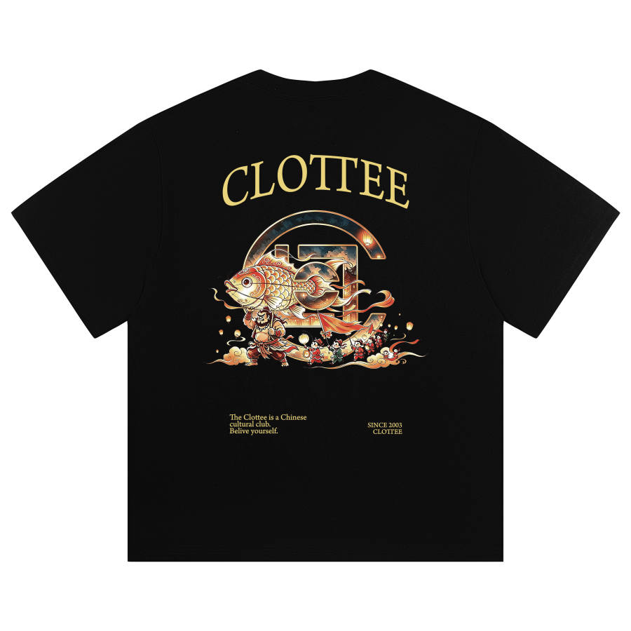 CLOT T Shirts Unisex Crew Neck Moderate Straight Fit
