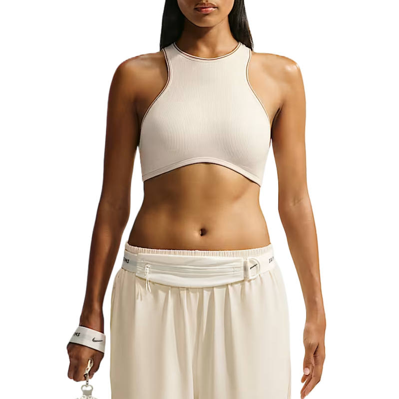 Nike Nike Sports Underwear Women's NSKM Actv Ivory/NSKM Resin/NSKM Actv Ivory Crew Neck Moderate