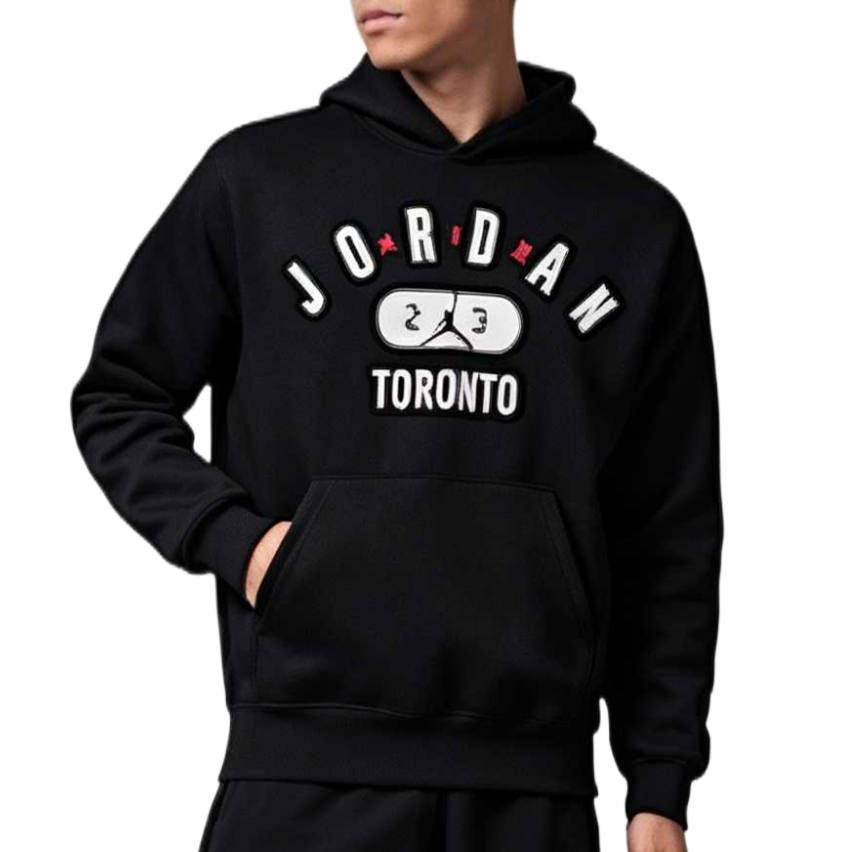 Jordan Jordan Sweatshirts Men's Black Hooded Non Detachable Moderate