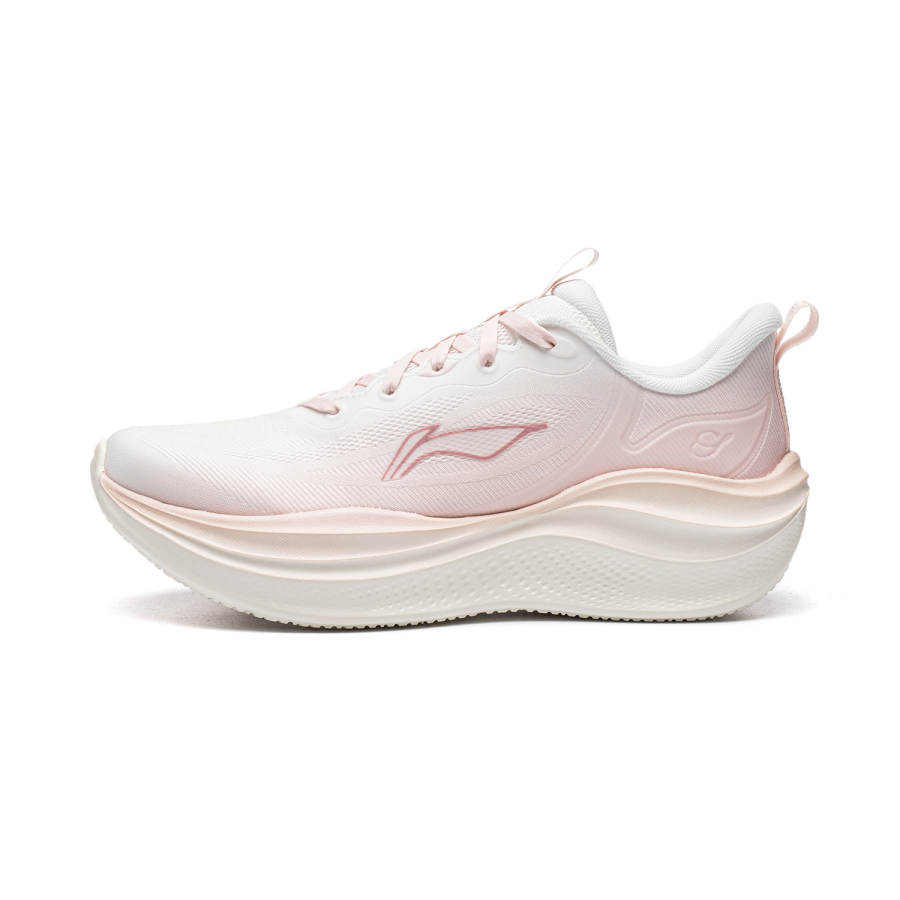 Li-Ning Li Ning Rei Ayanami 2V2 Running Shoes Women's Low Top Light Pink Red Mist White