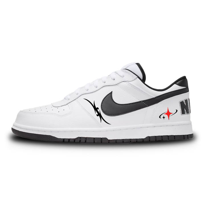 Nike Nike Big Skateboard Shoes Unisex Low Top Black