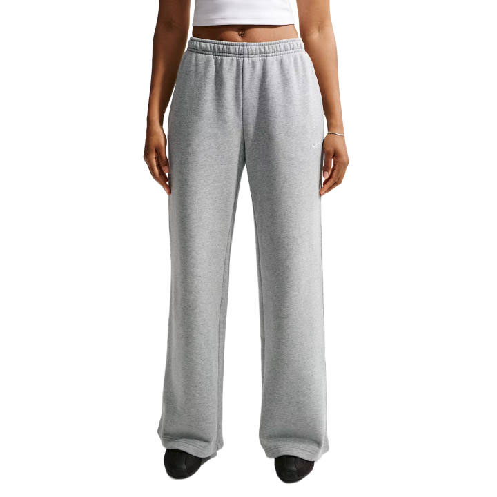 Nike Nike Knitted Sweatpants Women's Dark Gray/Sail White Moderate Wide Leg Pants