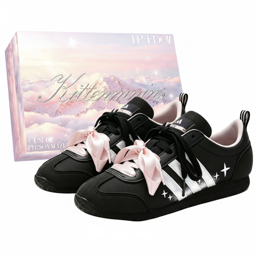 Adidas Adidas VS JOG 2.0 Casual Shoes Women's Low Top Black/White