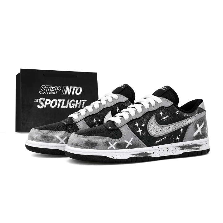 Nike Nike Big Skateboard Shoes Unisex Low Top White
