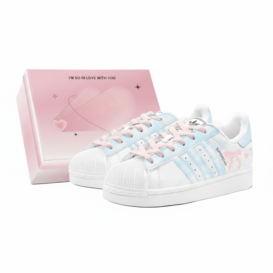 Adidas Originals Superstar 2 Skateboard Shoes Women's Low Top White