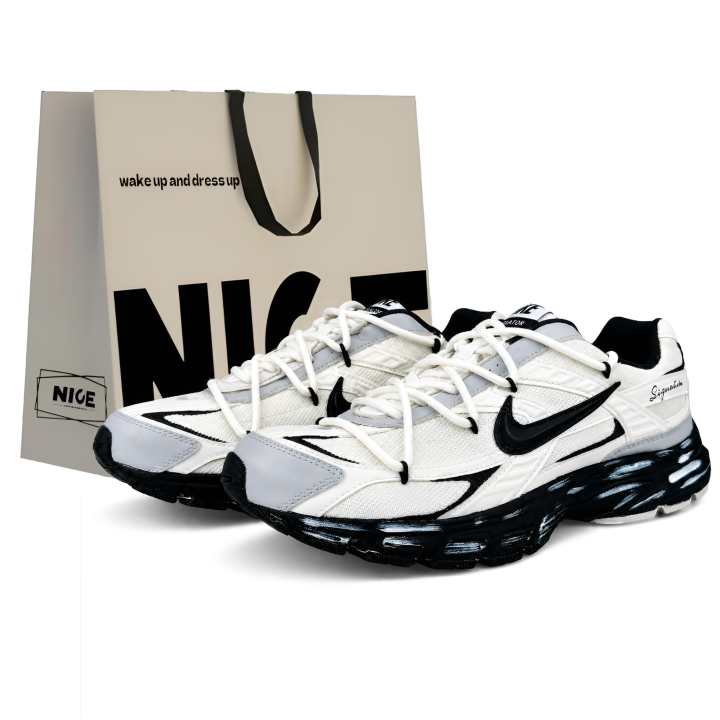 Nike Nike Initiator Running Shoes Unisex Low Top Black/White/Gray/Silver