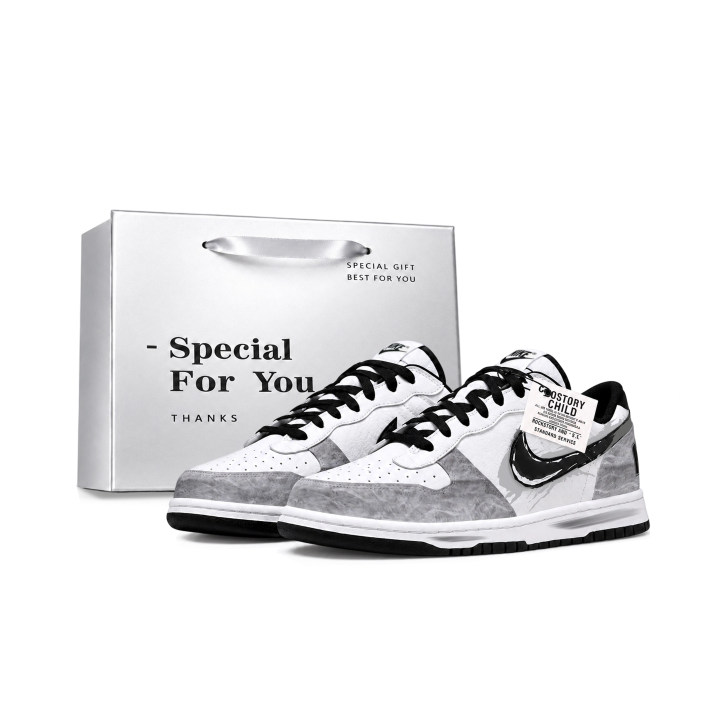 Nike Nike Dunk Skateboard Shoes Men's Low Top Black