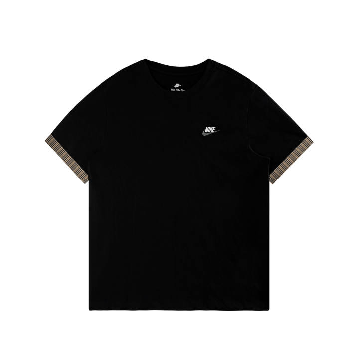 Nike Nike Sportswear T Shirts Men's Black/White/Dark Gray Crew Neck Moderate