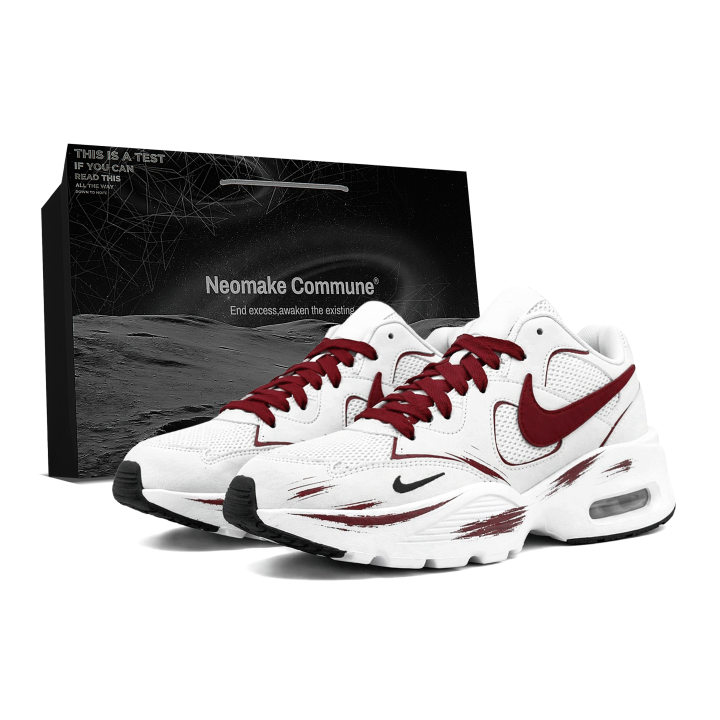 Nike Nike Air Max Fusion Running Shoes Men's Low Top Red