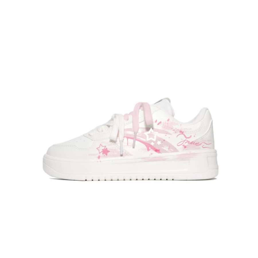 ANTA Skateboard Shoes Men's Low Top Powder