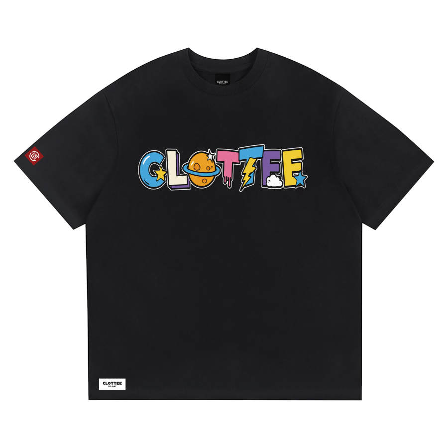 CLOT T Shirts Men's Crew Neck Moderate Straight Fit