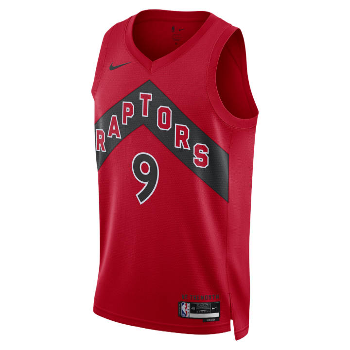 Nike Nike DRI FIT NBA Basketball Jerseys Men's University Red V Neck Moderate