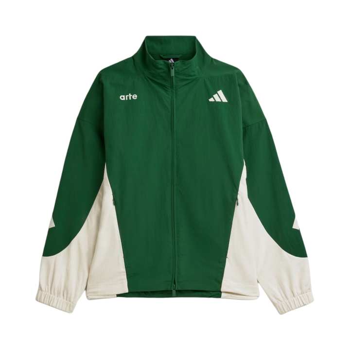 Adidas Adidas X ARTE Z.N.E Jackets Men's Amazon Green/Ecru Turtleneck Moderate