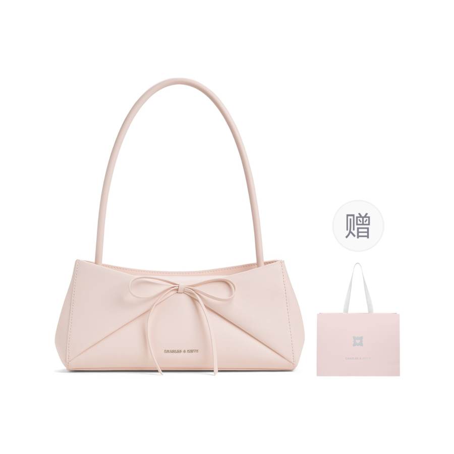 CHARLES&KEITH Pu Paper Folding Bag One Shoulder Bag Medium Women's Multicolor