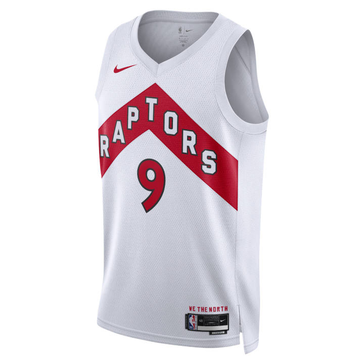 Nike Nike DRI FIT NBA Basketball Jerseys Men's White V Neck Moderate