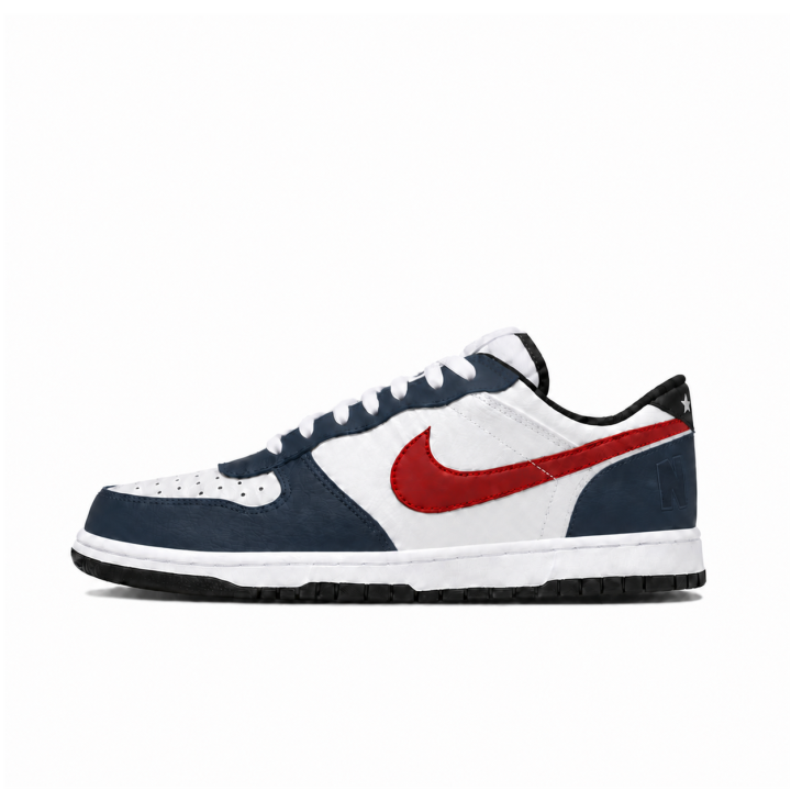 Nike Nike Big Skateboard Shoes Men's Low Top Blue